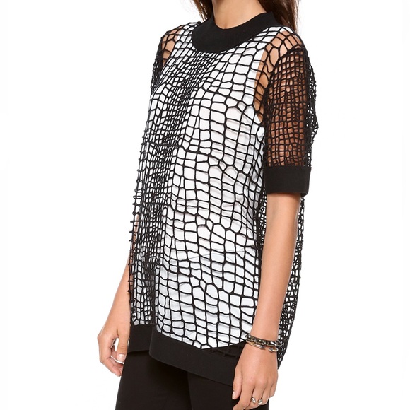 Robert Rodriguez Open Knit Top - Picture 3 of 7